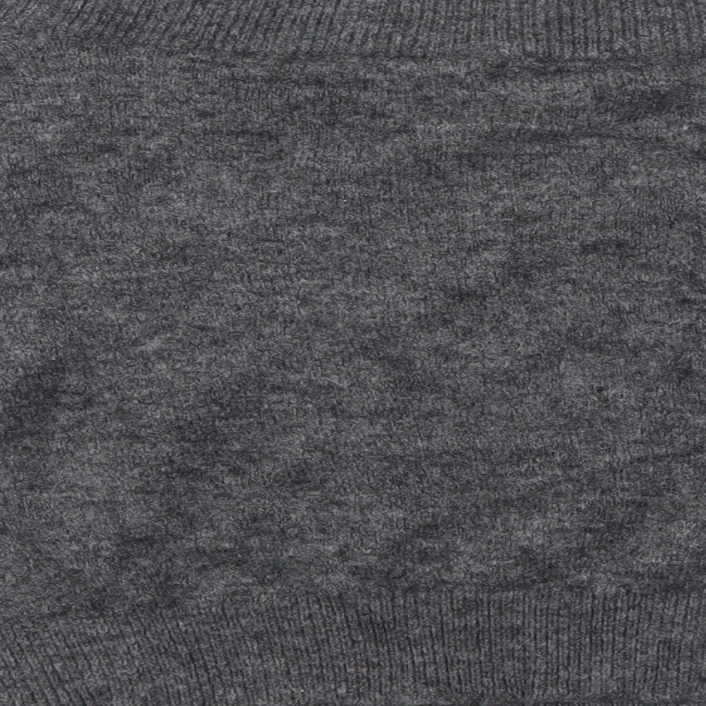 H&M Womens Grey   Pullover Jumper Size M