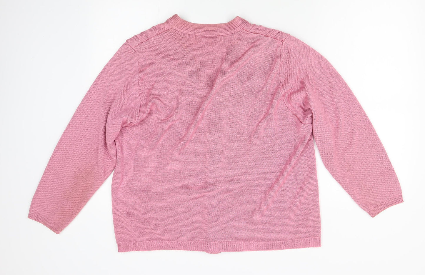 cARE Womens Pink   Cardigan Jumper Size M