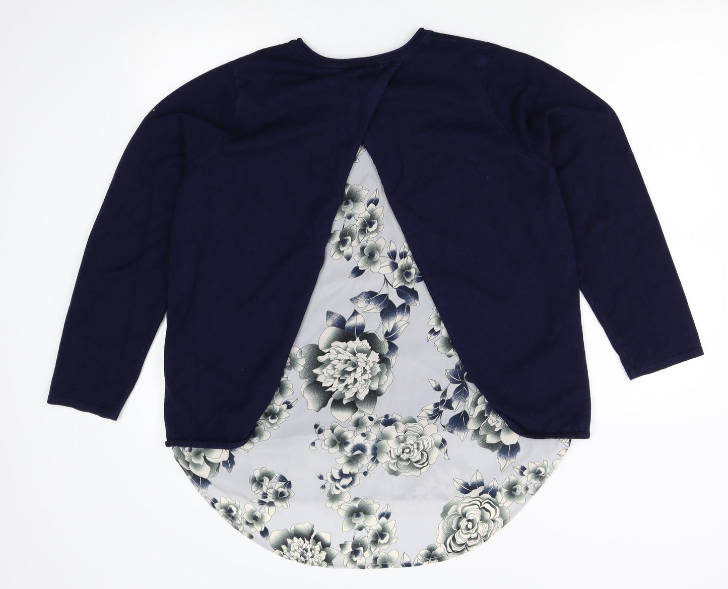 Bonmarche Womens Blue   Pullover Jumper Size M  - shirt insert
