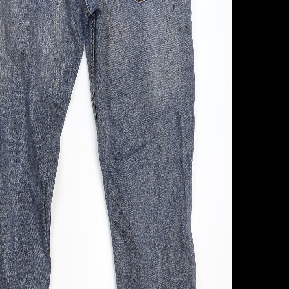 NEXT Mens Blue  Denim Straight Jeans Size 34 L28 in
