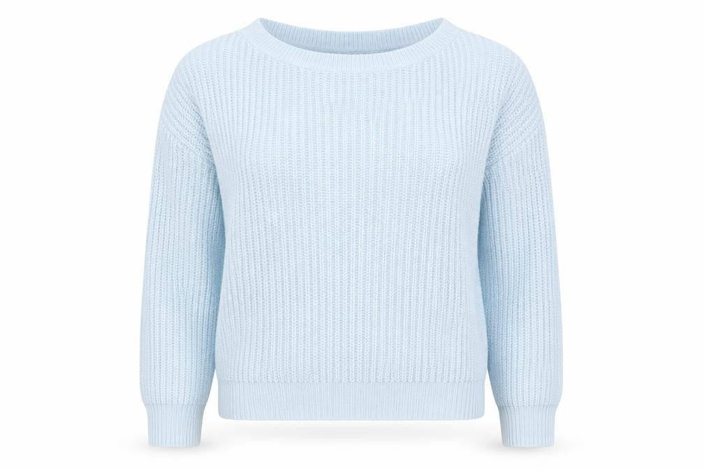 SheIn Womens Blue  Knit Pullover Jumper Size S