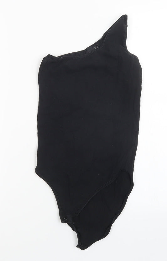 ASOS Womens Black   Bodysuit One-Piece Size 8