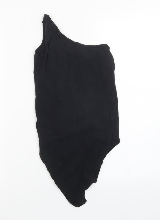 ASOS Womens Black   Bodysuit One-Piece Size 8