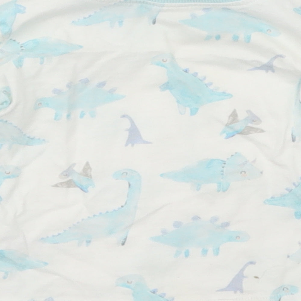 George Boys Blue Geometric  Basic T-Shirt Size 3-6 Months