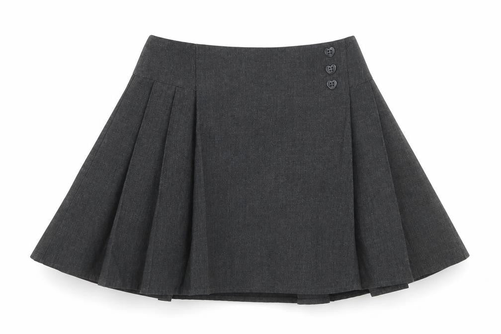 George Girls Grey   A-Line Skirt Size 4-5 Years