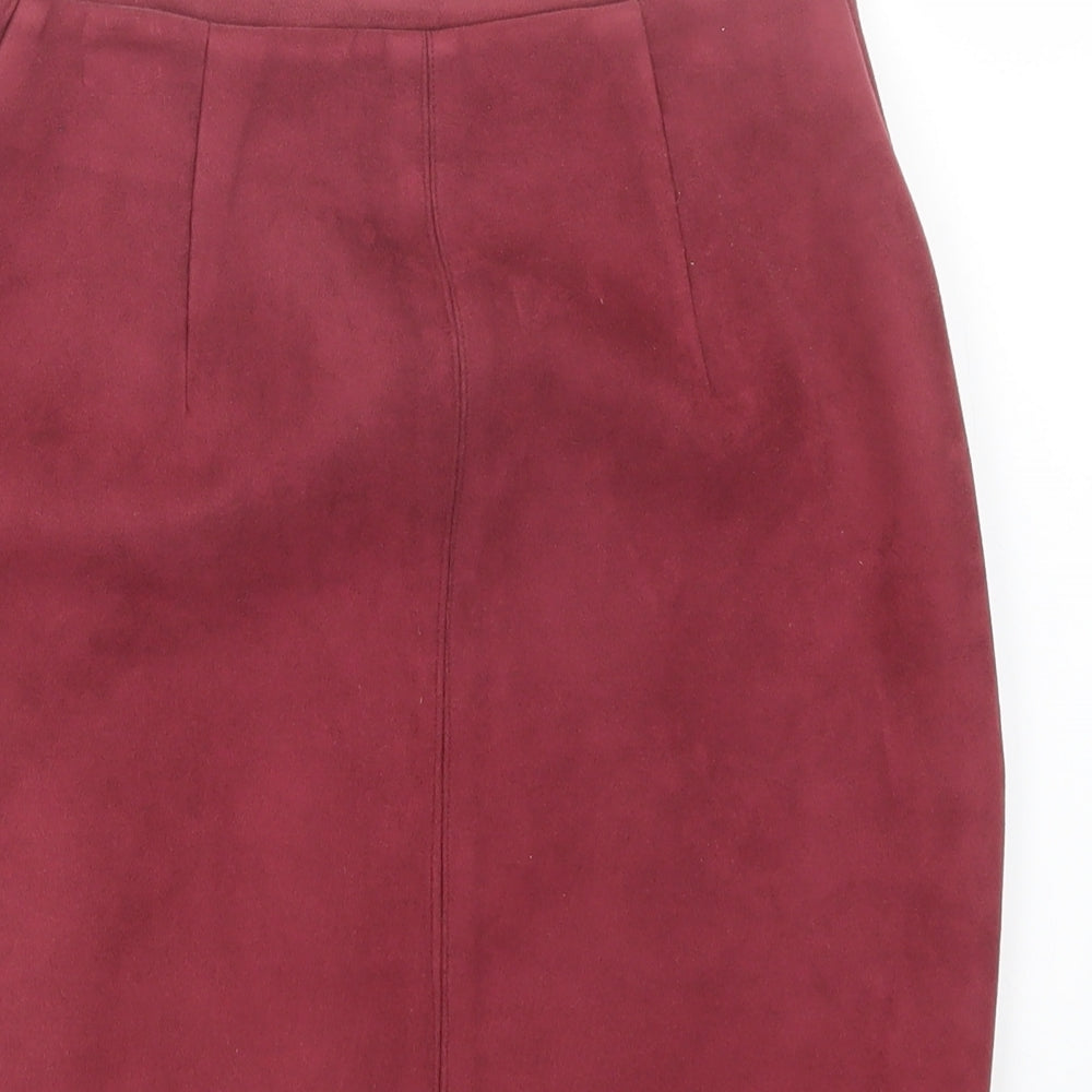 Missguided Womens Pink   Straight & Pencil Skirt Size 6