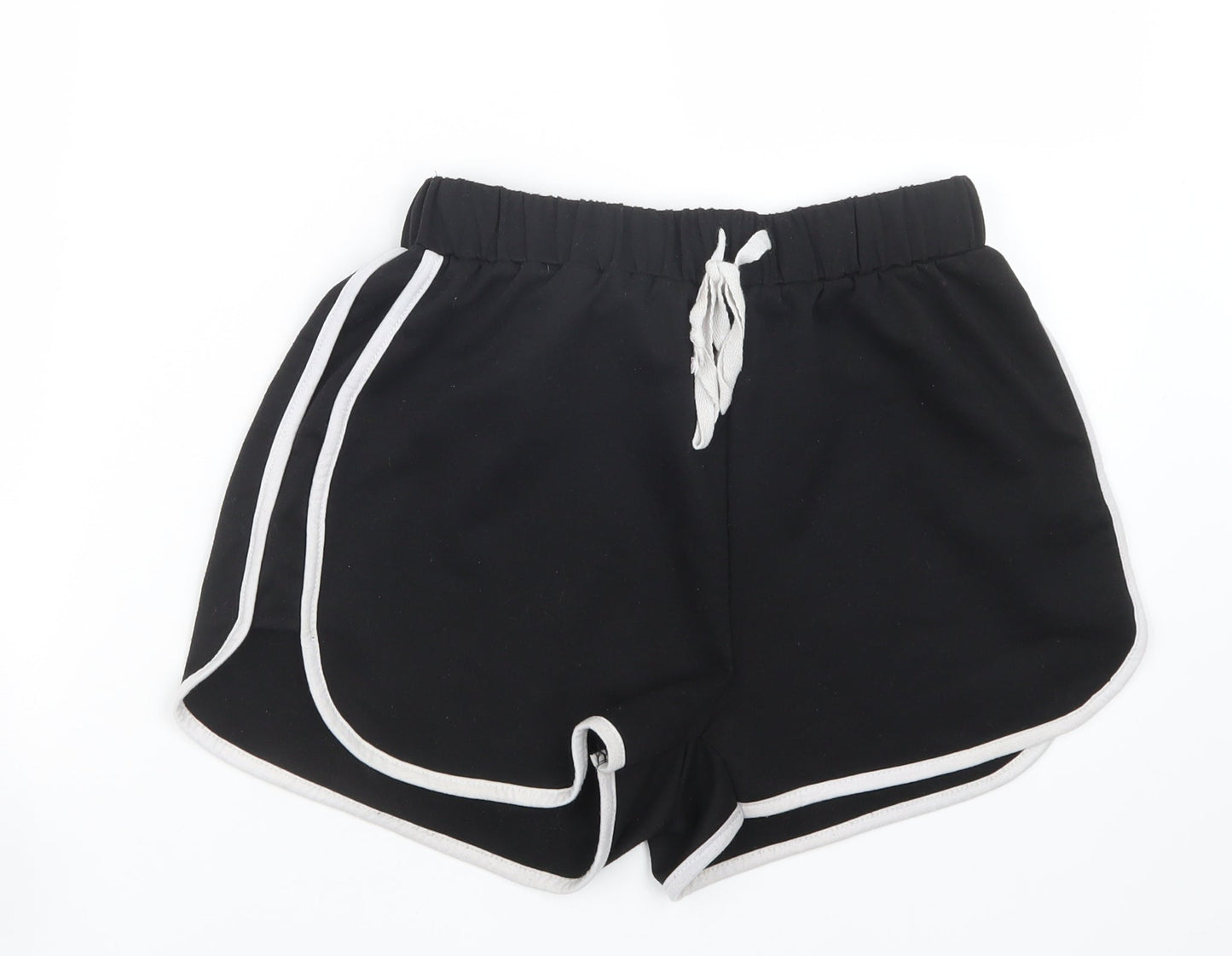 Preworn Womens Black   Hot Pants Shorts Size 24 in