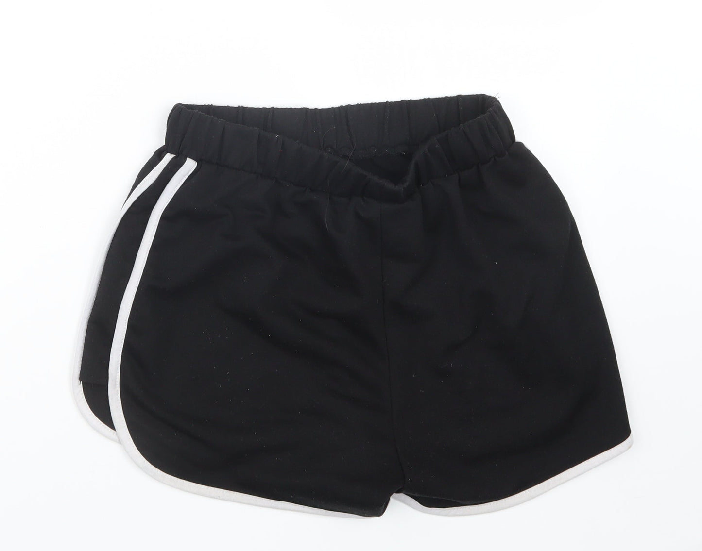 Preworn Womens Black   Hot Pants Shorts Size 24 in