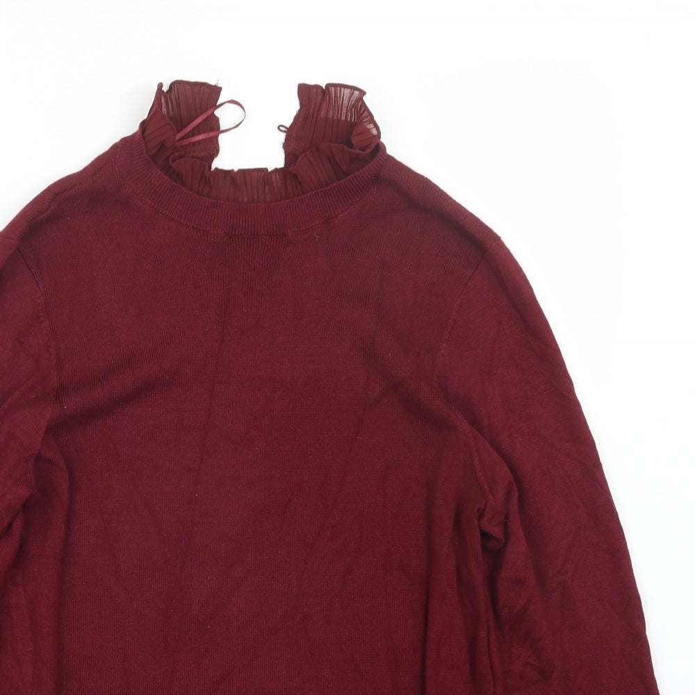 Papaya Womens Red   Pullover Jumper Size 14