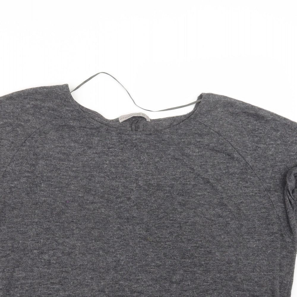 Atmosphere Womens Grey  Knit Pullover Jumper Size 12