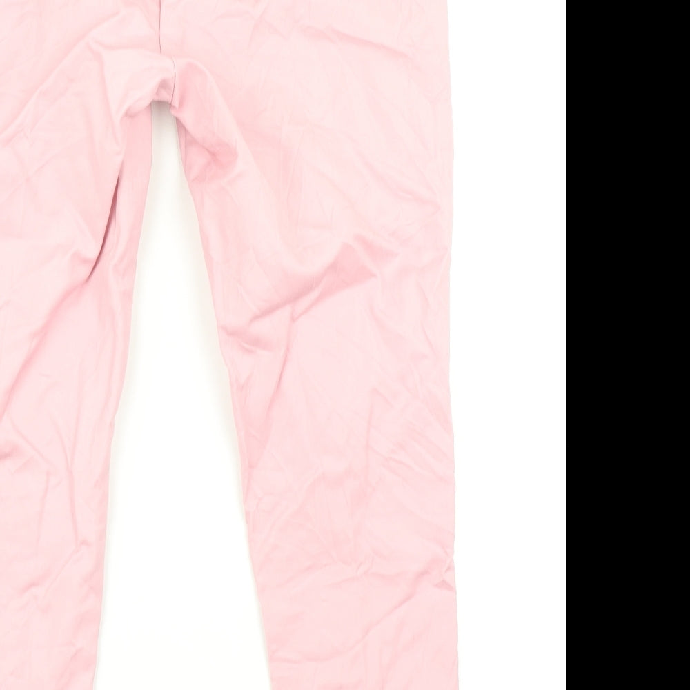 Damart Womens Pink   Pedal Pusher Trousers Size 10 L22 in