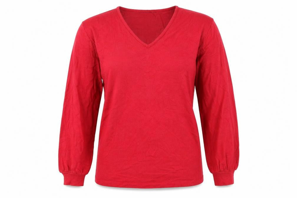 M&S Collection Womens Red  Knit Pullover Jumper Size 10