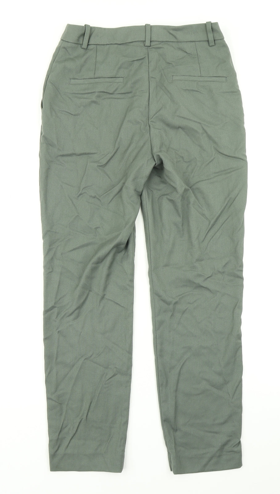 H&M Womens Green   Dress Pants Trousers Size 6 L25 in