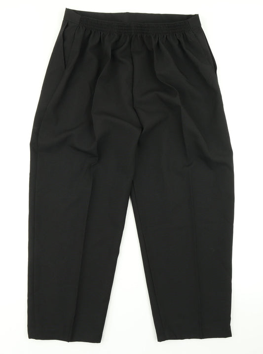 NS F Womens Black   Dress Pants Trousers Size 18 L23 in
