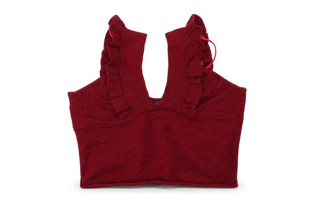 Cameo Rose Womens Red Knit Pullover Jumper Size 8