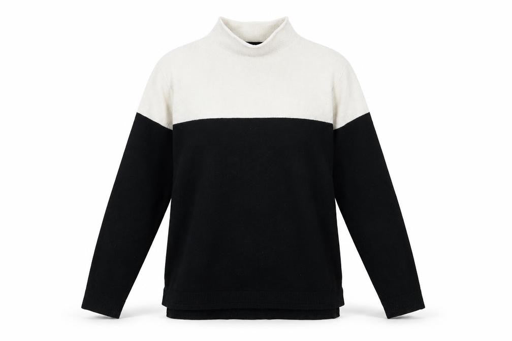 Marks and Spencer Womens Black  Knit Pullover Jumper Size 12