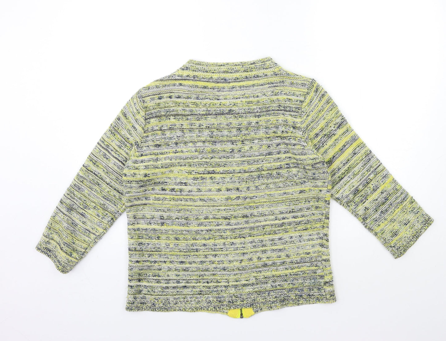 Marks and Spencer Womens Yellow  Knit Cardigan Jumper Size 12