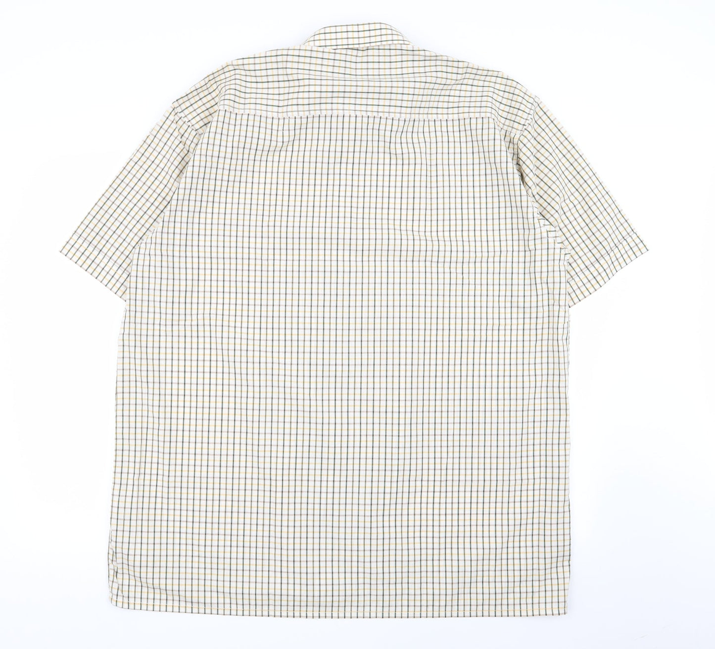 jolliman Mens Multicoloured Check   Button-Up Size XL