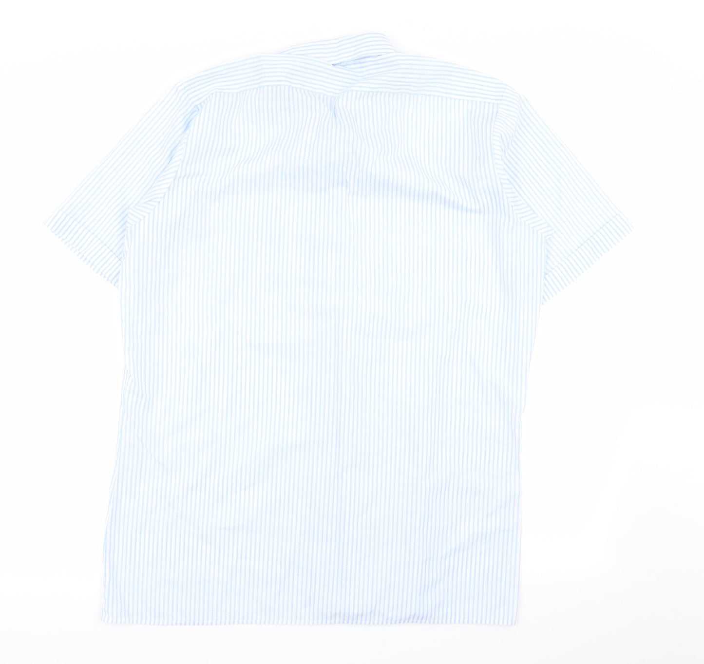d amigo Mens Multicoloured Striped   Button-Up Size L