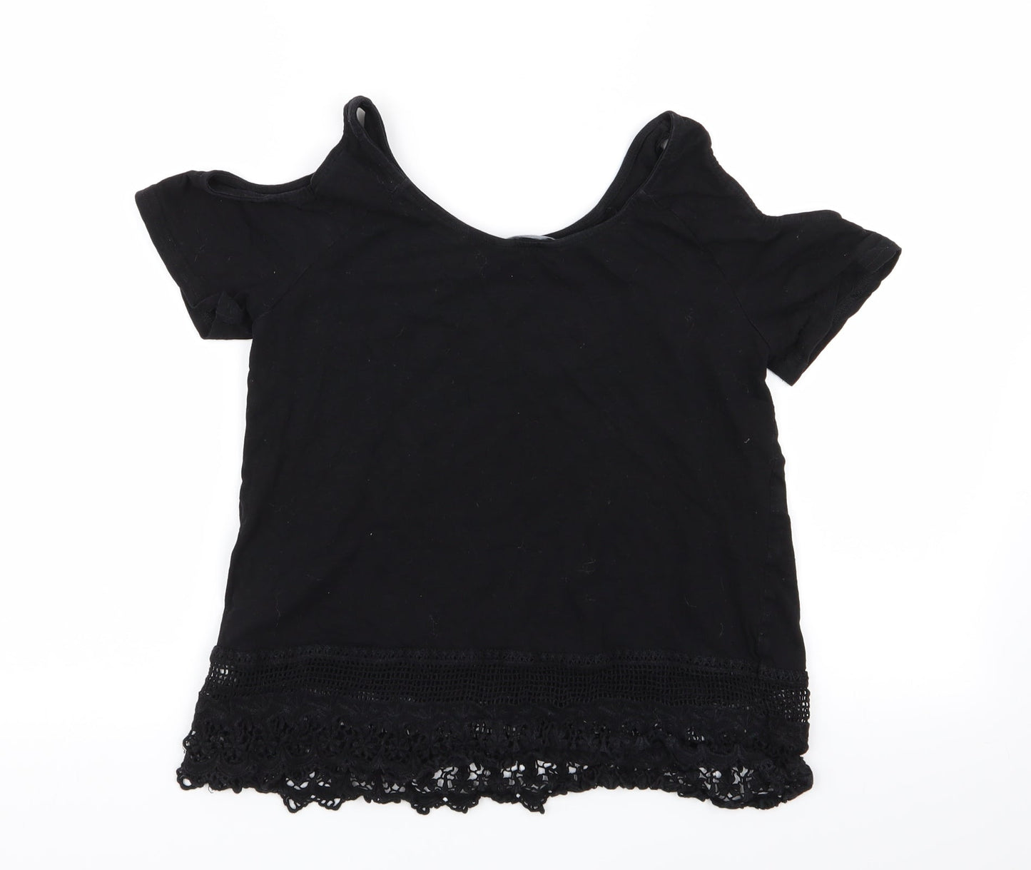 New Look Womens Black   Basic T-Shirt Size 6