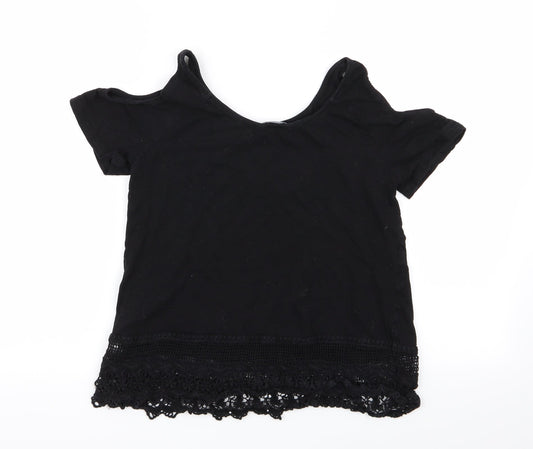 New Look Womens Black   Basic T-Shirt Size 6
