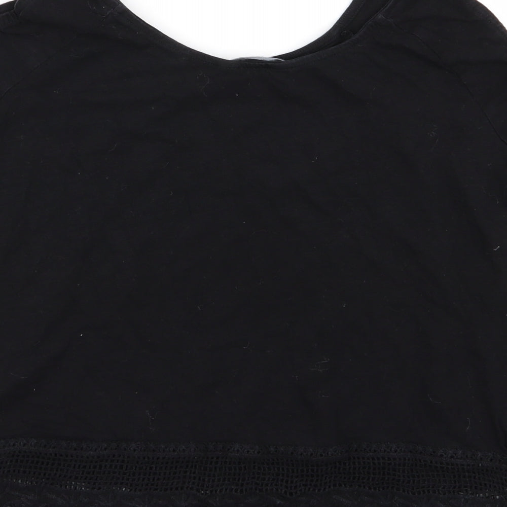 New Look Womens Black   Basic T-Shirt Size 6