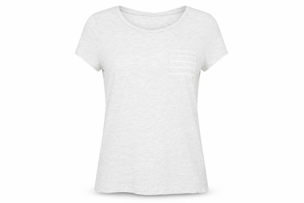 F&F Womens Grey Solid  Top Pyjama Top Size 6