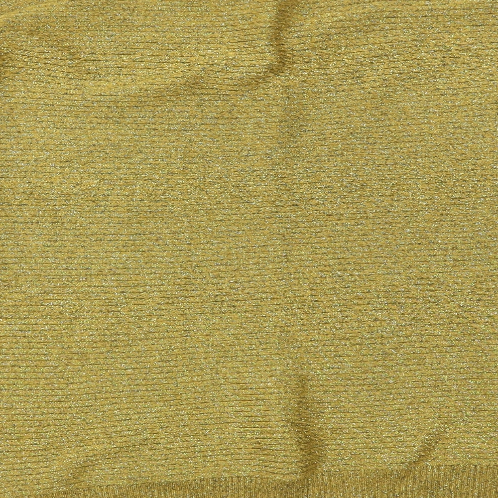 F&F Womens Yellow   Pullover Jumper Size 12