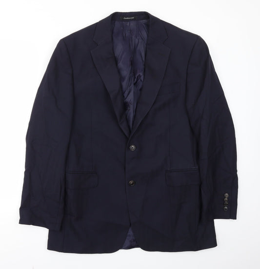 AUSIN REED Mens Blue   Jacket Blazer Size 42