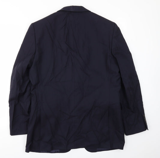 AUSIN REED Mens Blue   Jacket Blazer Size 42
