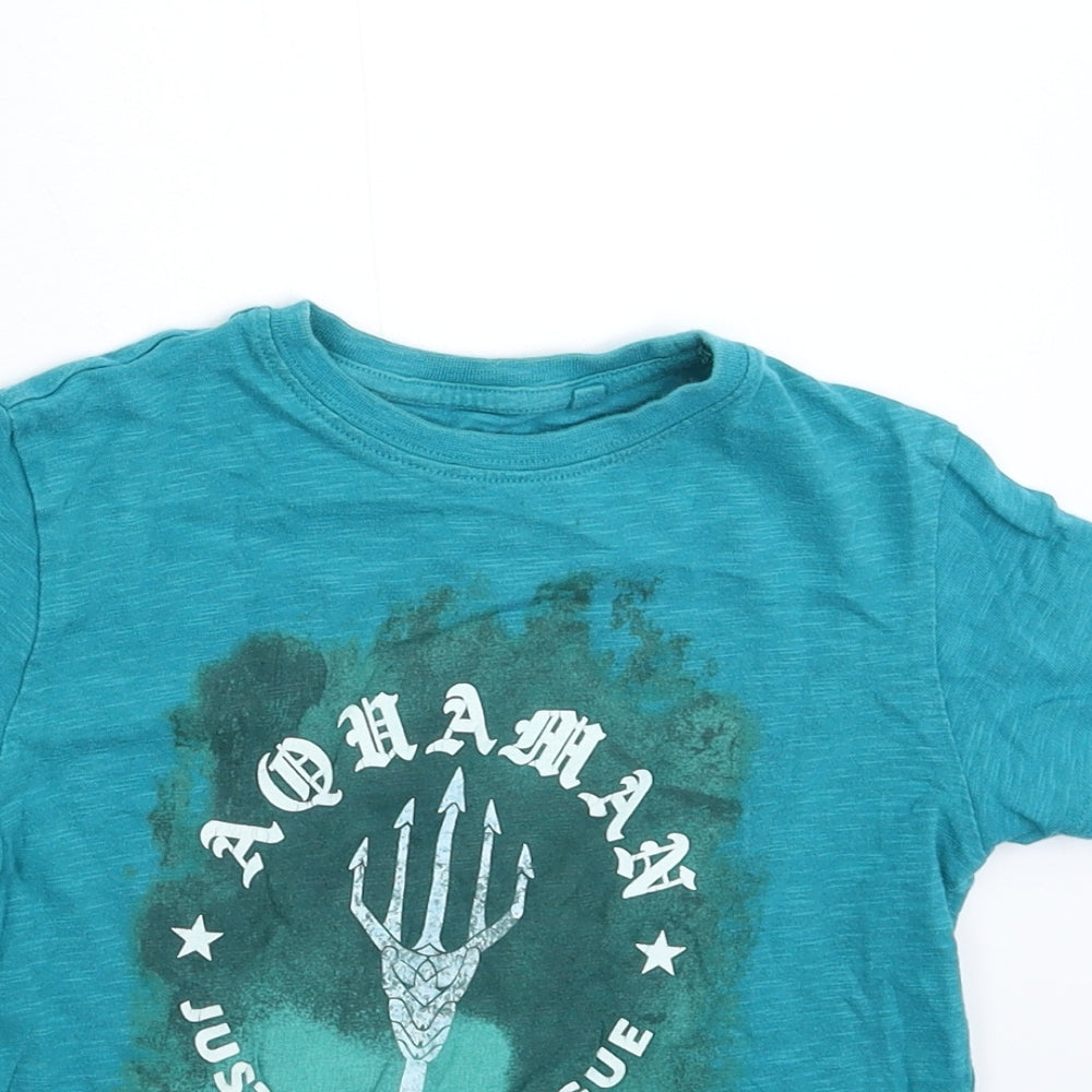 NEXT Boys Green   Basic T-Shirt Size 5 Years