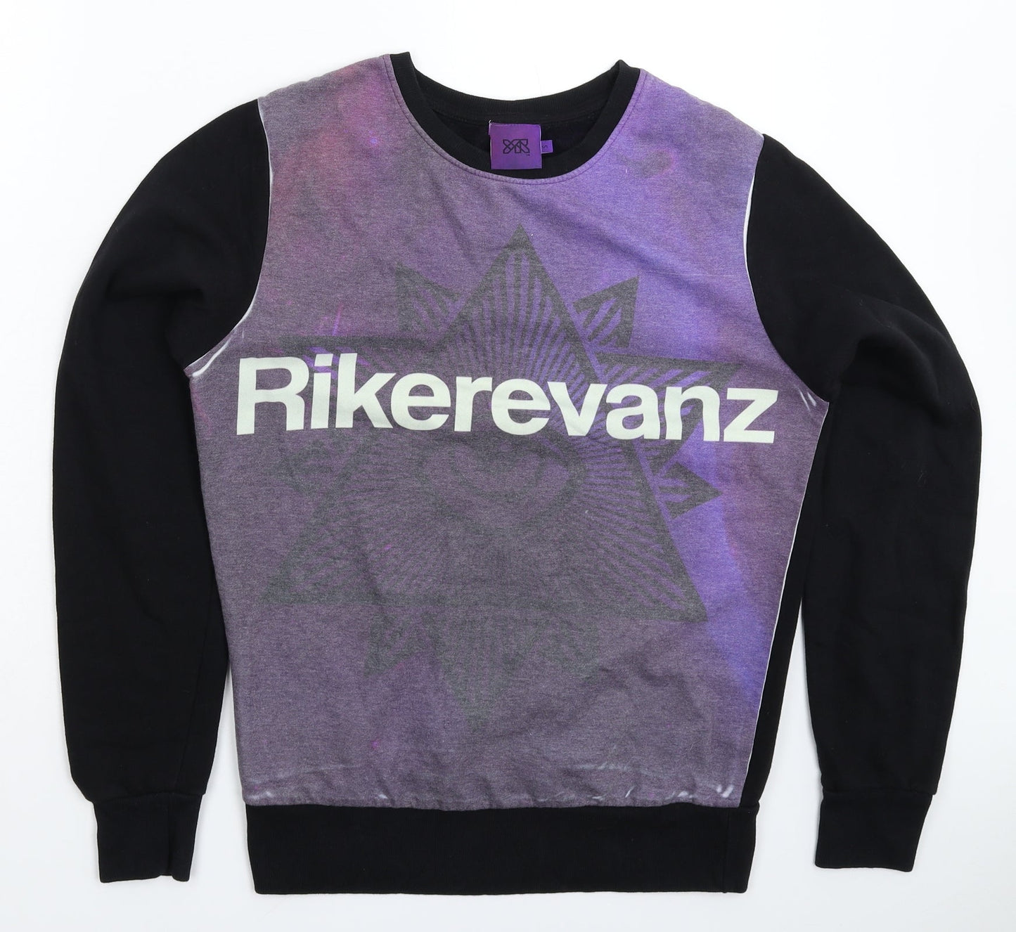 Rikerevanz Mens Multicoloured   Pullover Sweatshirt Size S