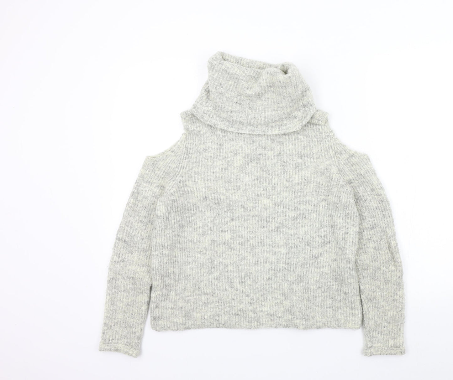 New Look Womens Grey   Pullover Jumper Size S