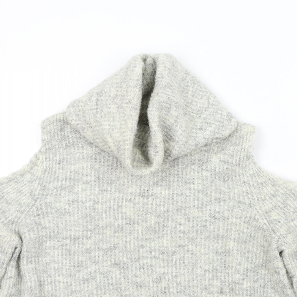 New Look Womens Grey   Pullover Jumper Size S