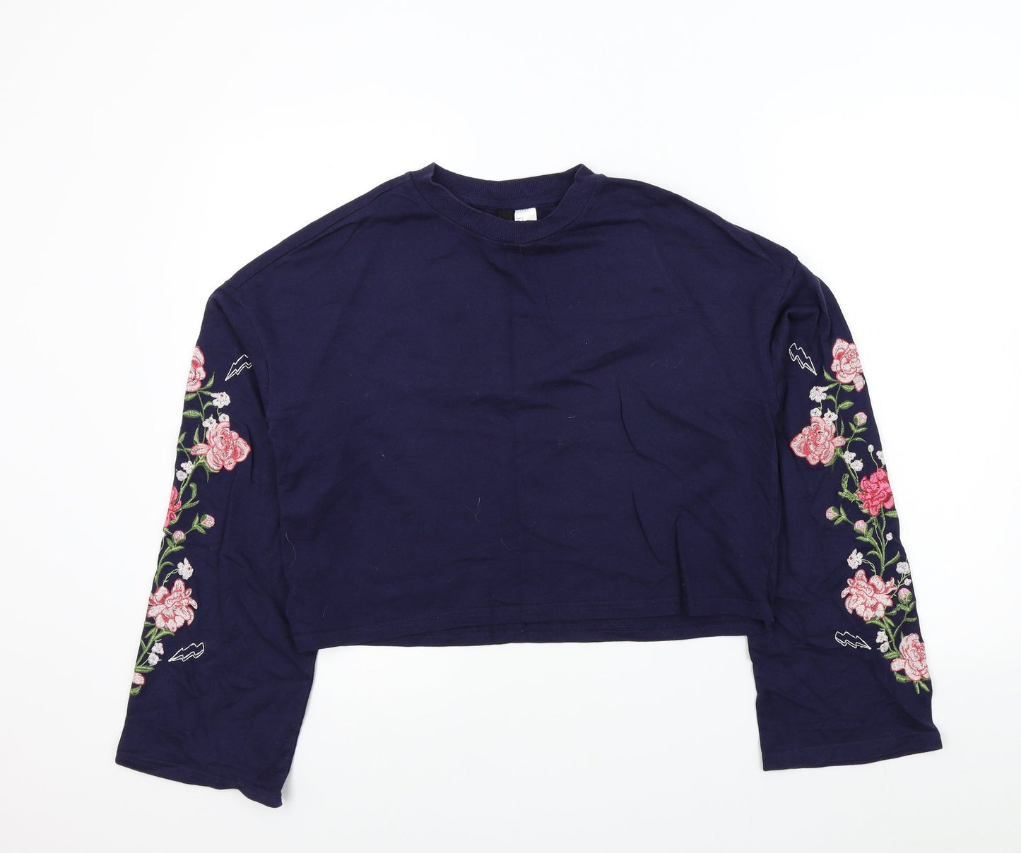 H&M Womens Blue   Pullover Jumper Size S