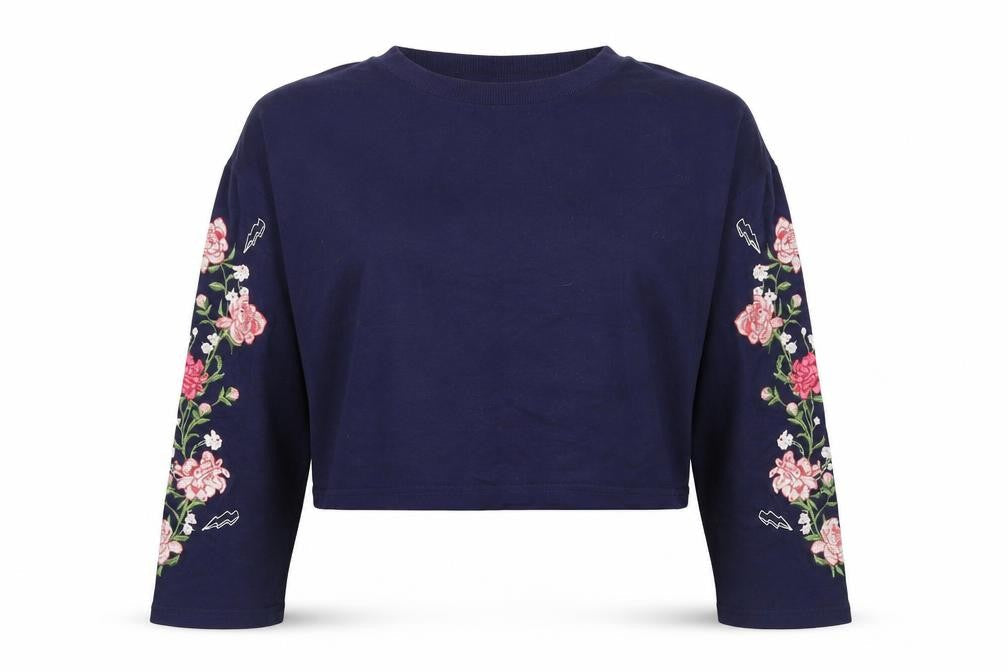 H&M Womens Blue   Pullover Jumper Size S