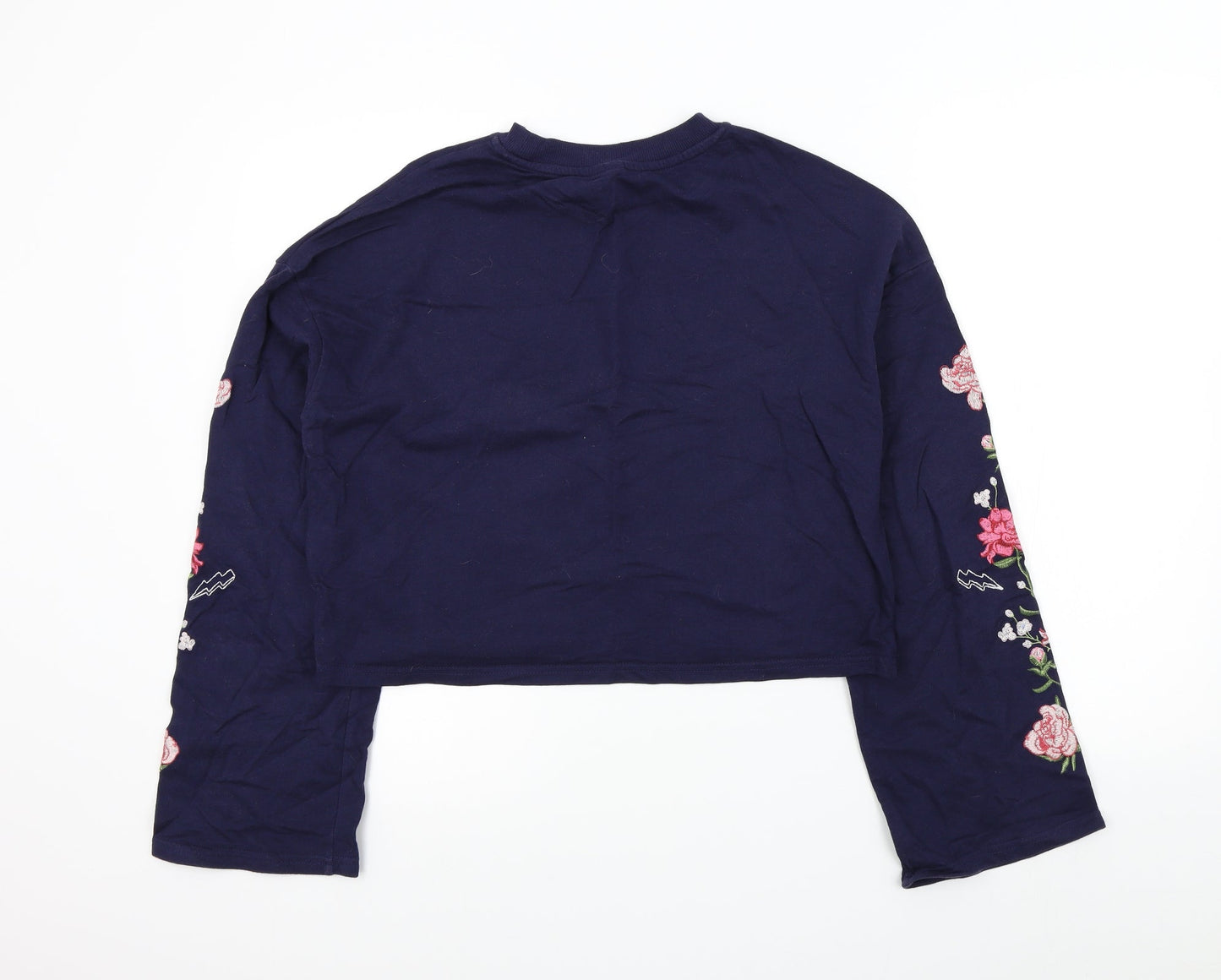 H&M Womens Blue   Pullover Jumper Size S