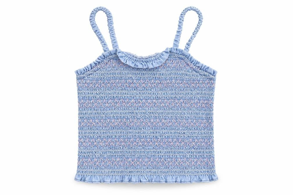 M&S Girls Black   Basic Tank Size 10-11 Years
