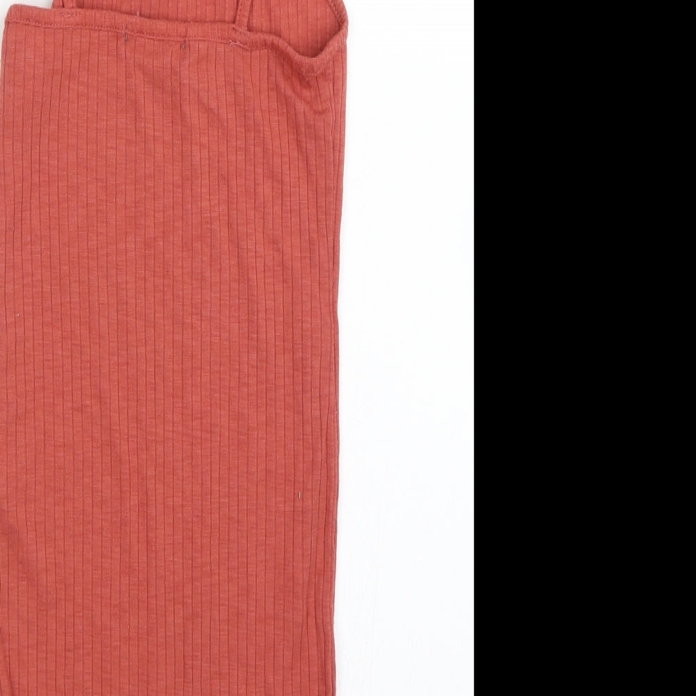 Primark Womens Orange   Catsuit One-Piece Size 6