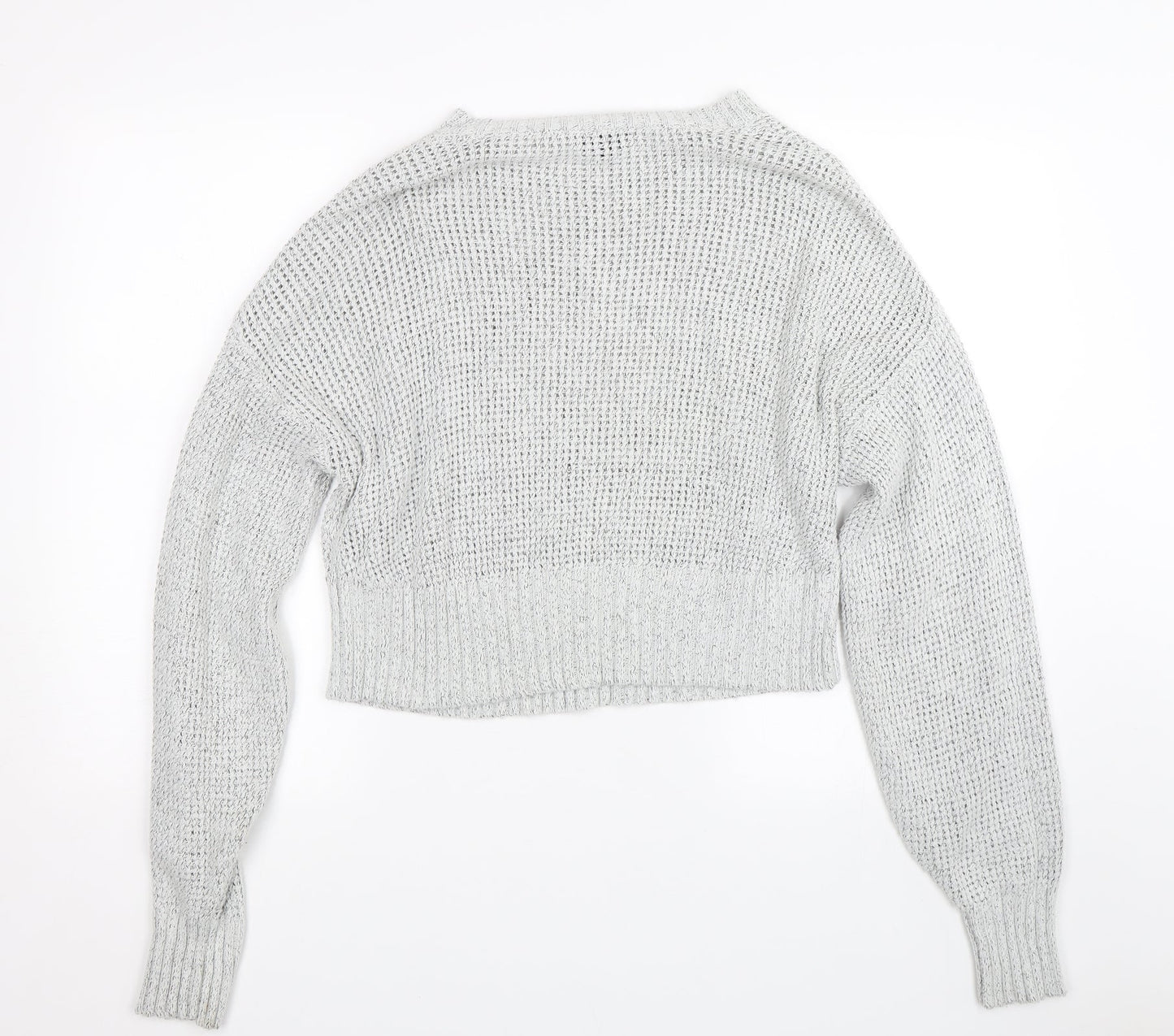 Topshop Womens Grey   Pullover Jumper Size S