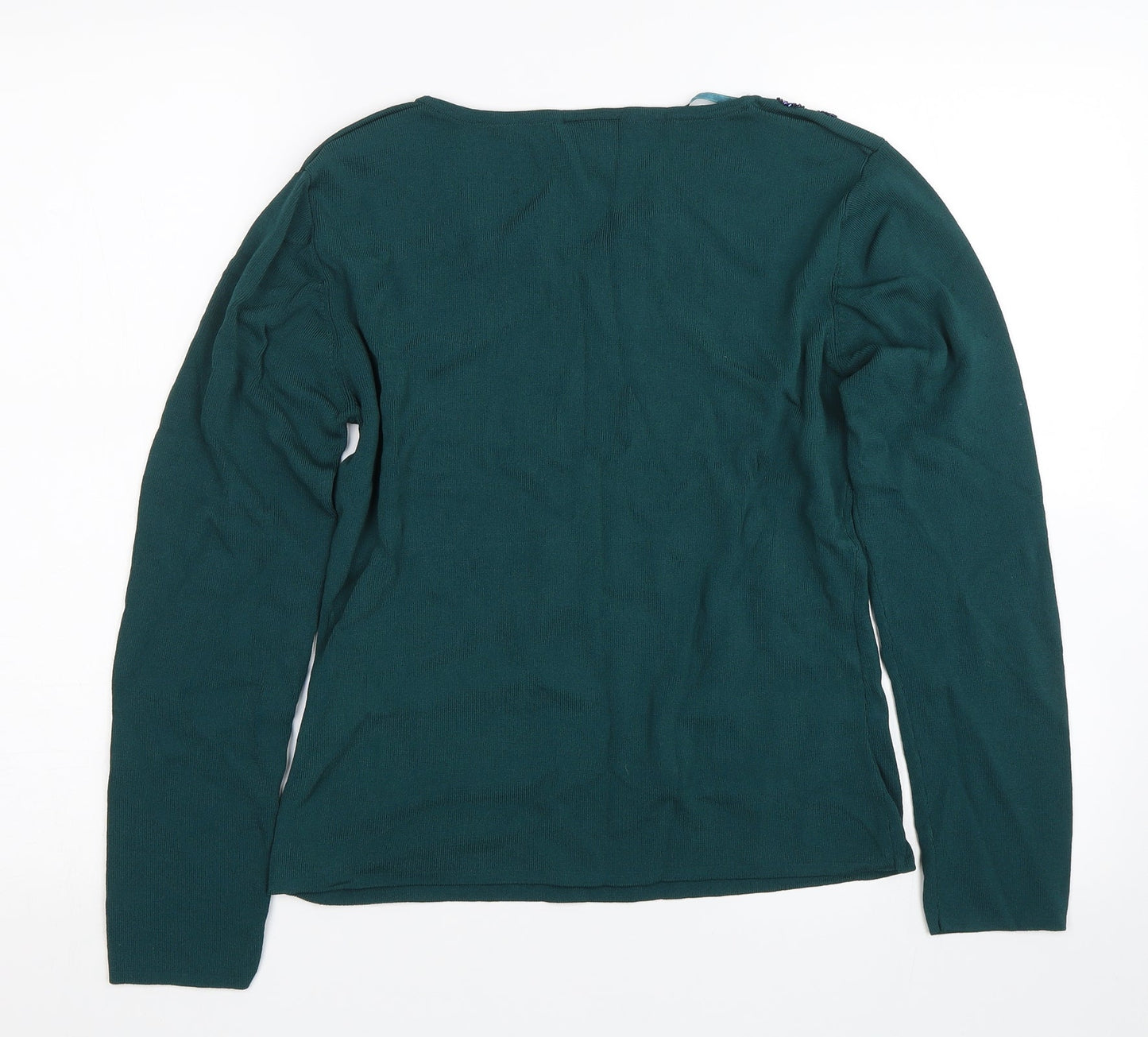 Roman Womens Green   Pullover Jumper Size S