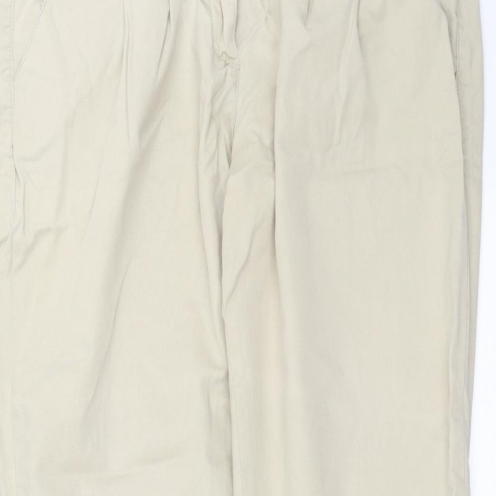 River Island Womens Beige   Trousers  Size 10 L28 in
