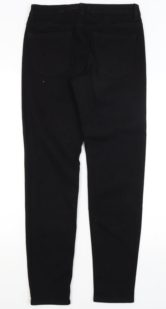 FOREVER 21 Womens Black   Straight Jeans Size 30 in L29.5 in
