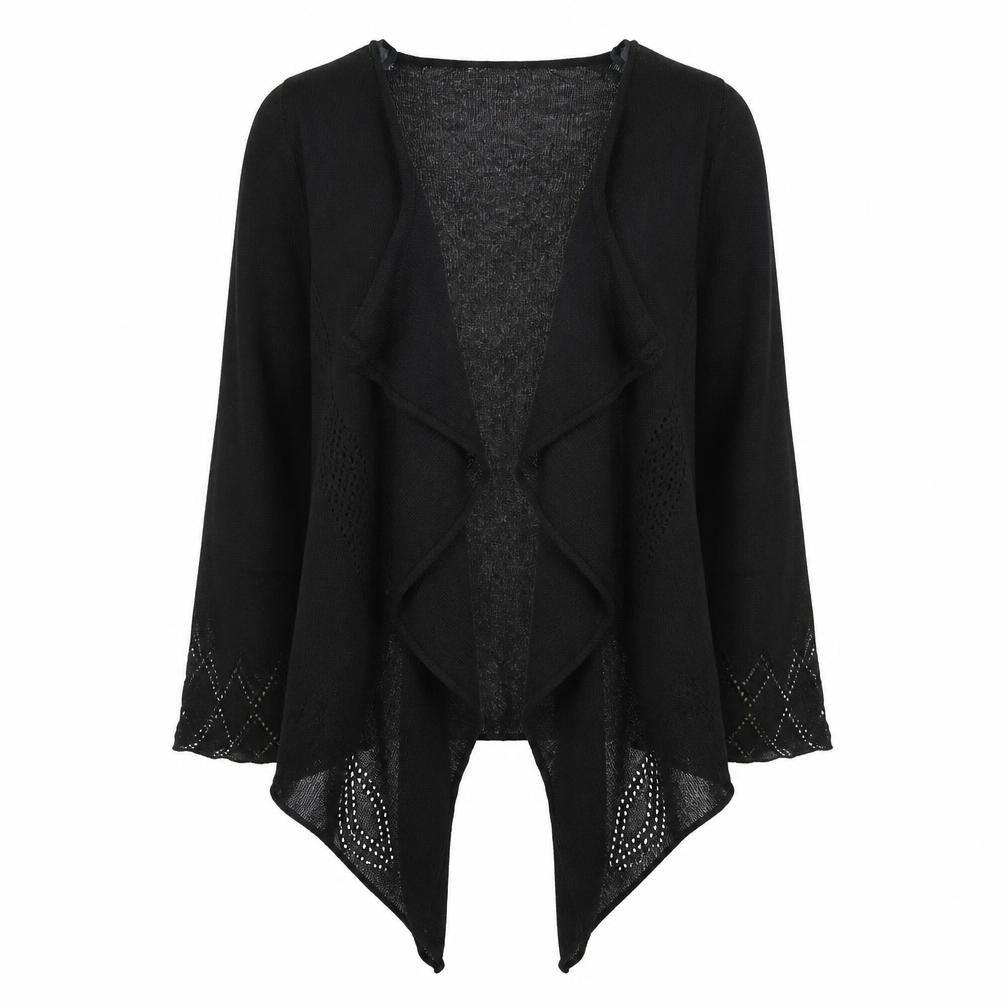 George Womens Black   Wrap Jumper Size M