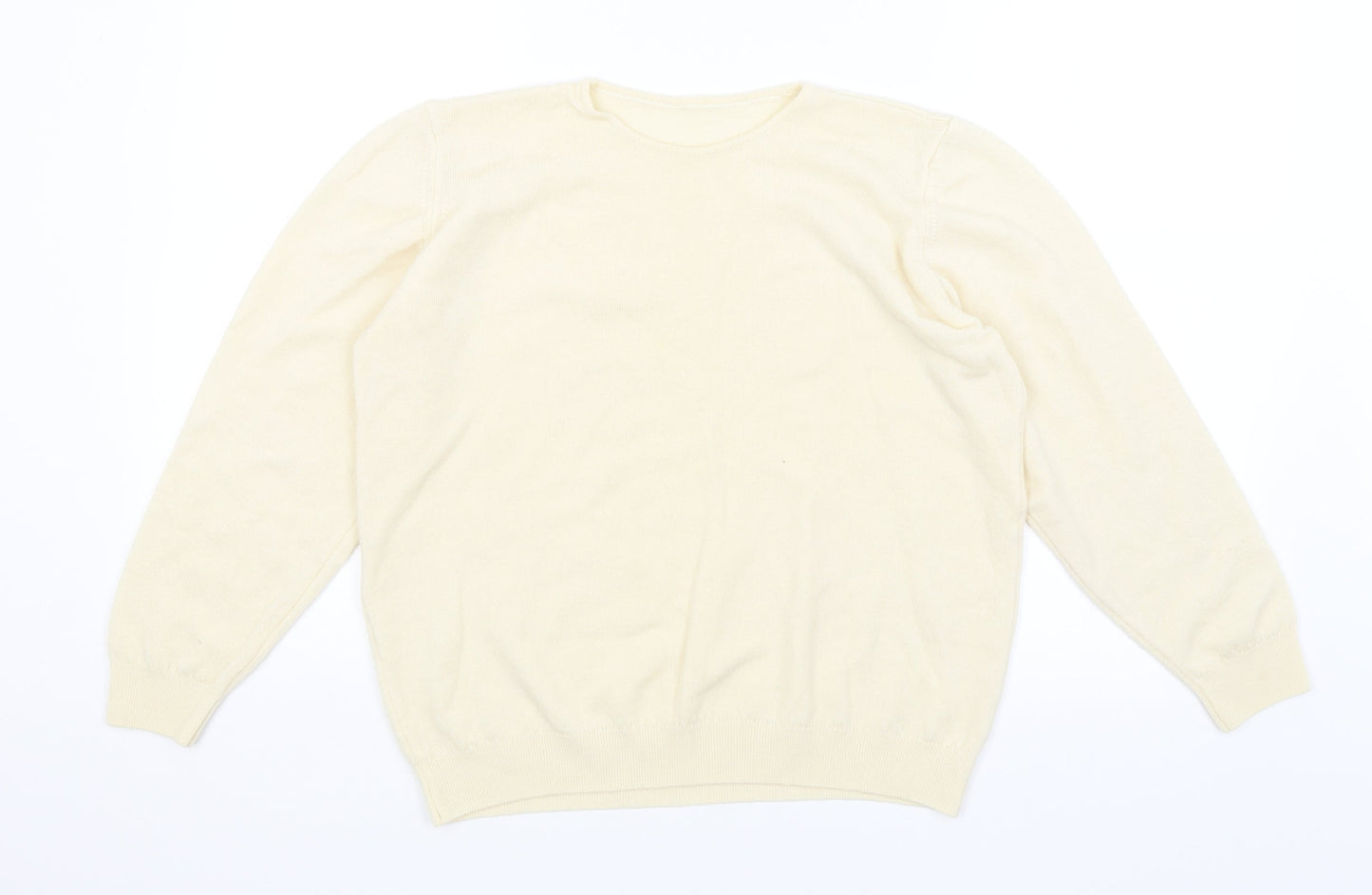 Preworn Womens Yellow   Pullover Jumper Size 12