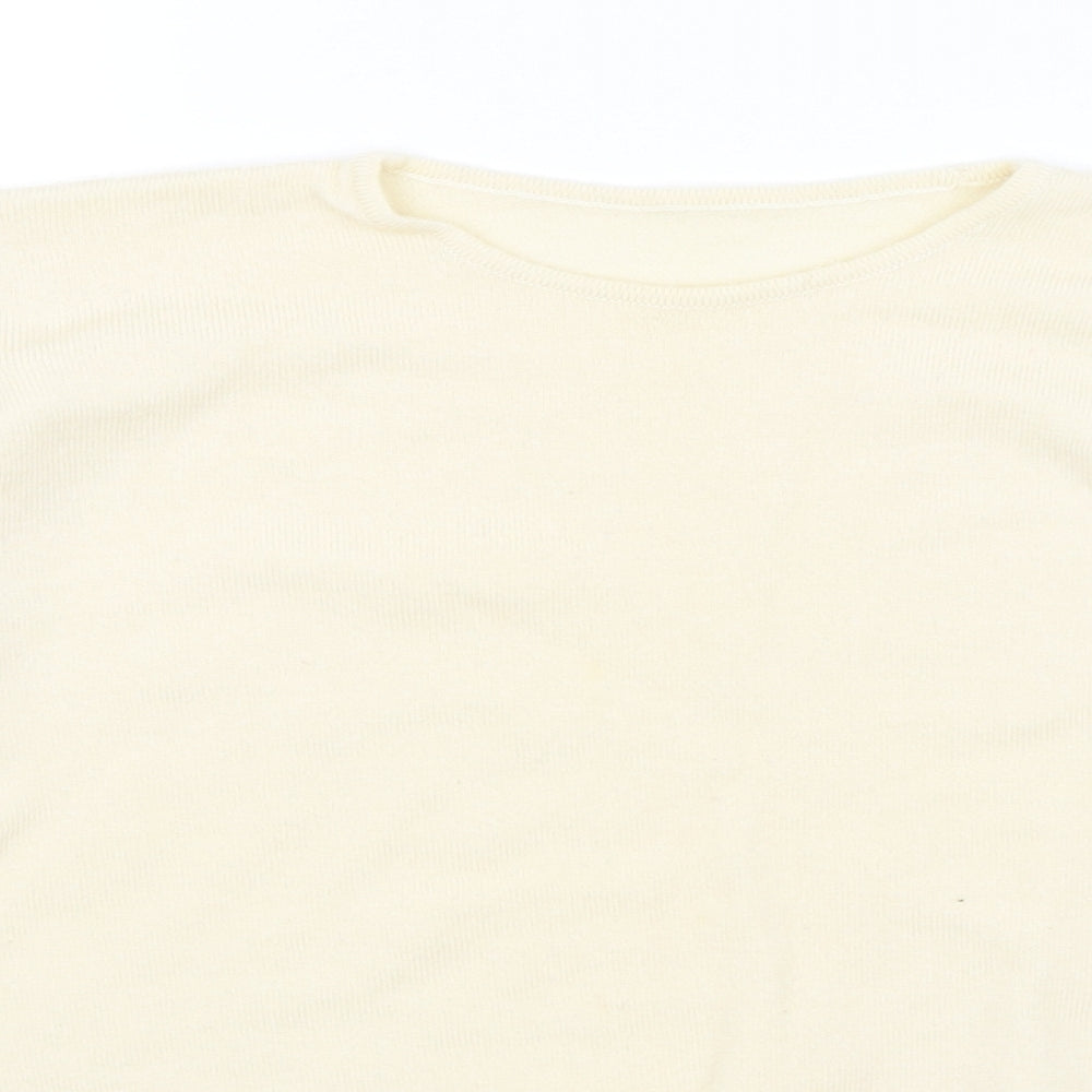 Preworn Womens Yellow   Pullover Jumper Size 12
