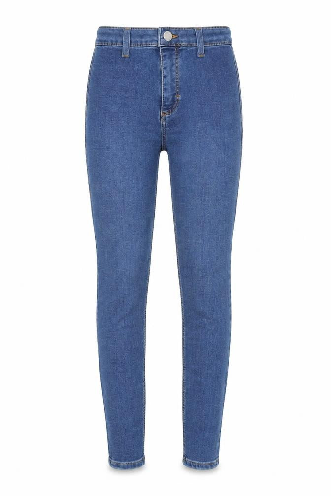 Topshop Womens Blue   Skinny Jeans Size 24 in L24 in