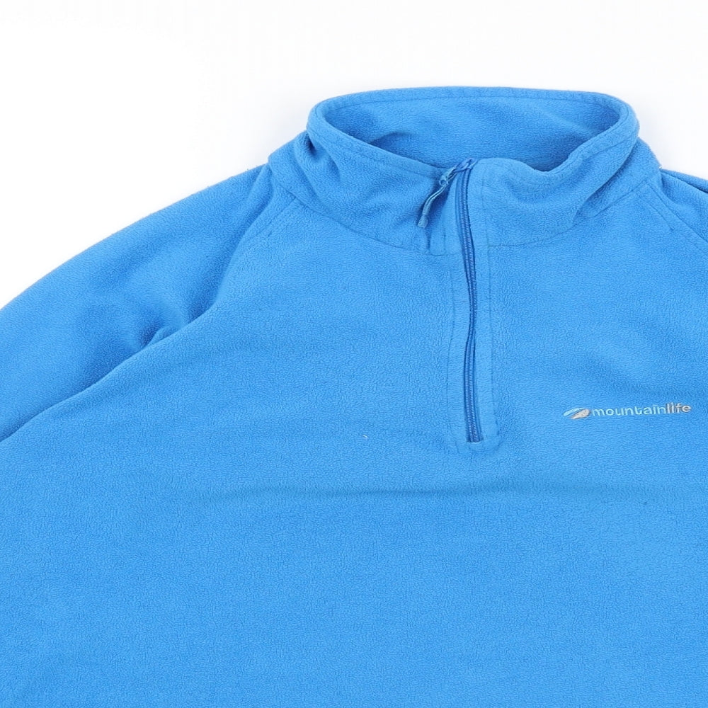 Mountain Life Womens Blue   Pullover Jumper Size 12