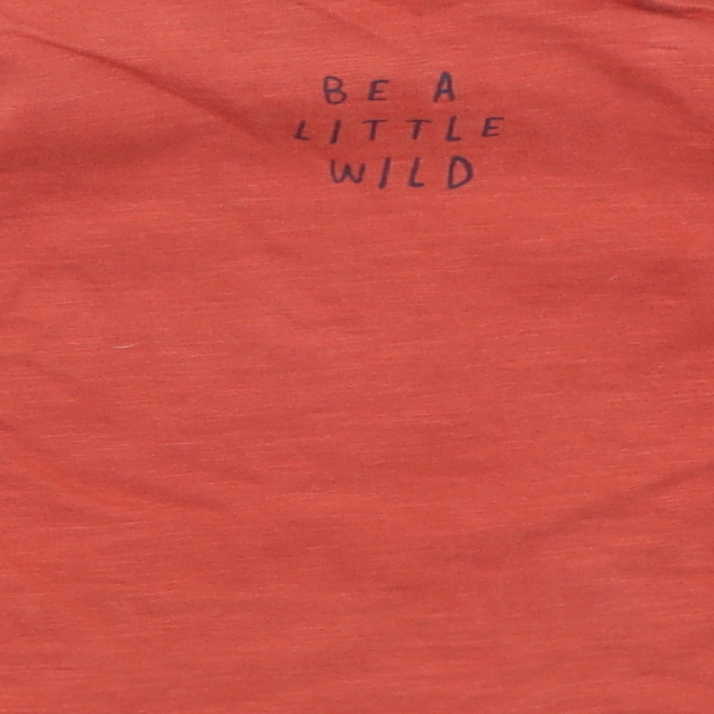 M&S Baby Red   Basic T-Shirt Size 9-12 Months  - Be A Little Wild