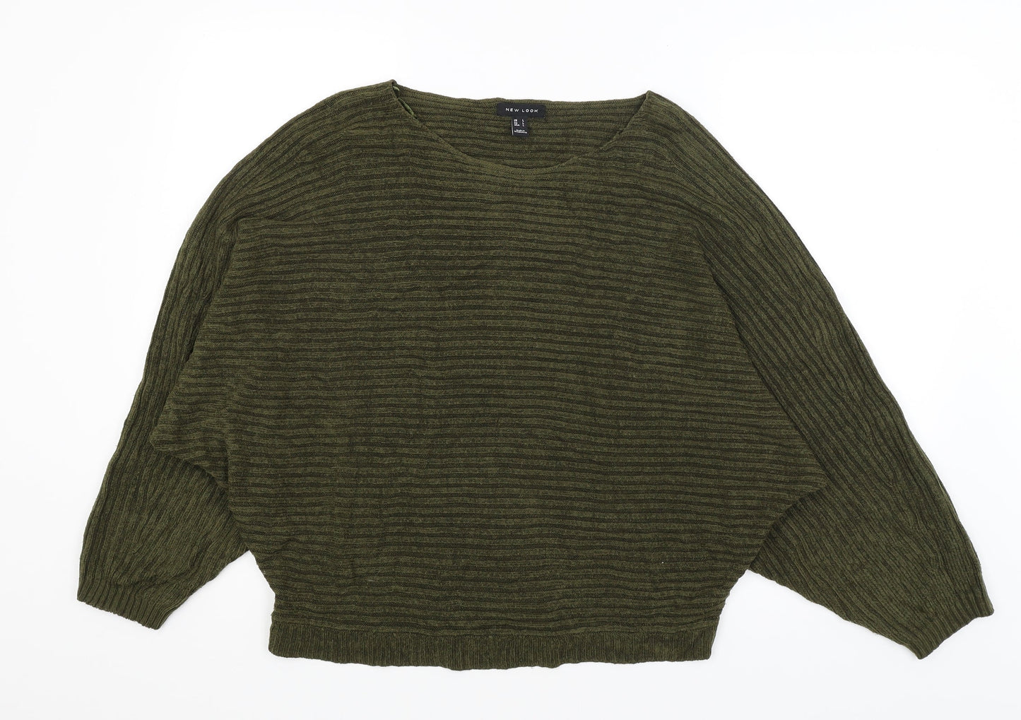 New Look Womens Green   Pullover Jumper Size L